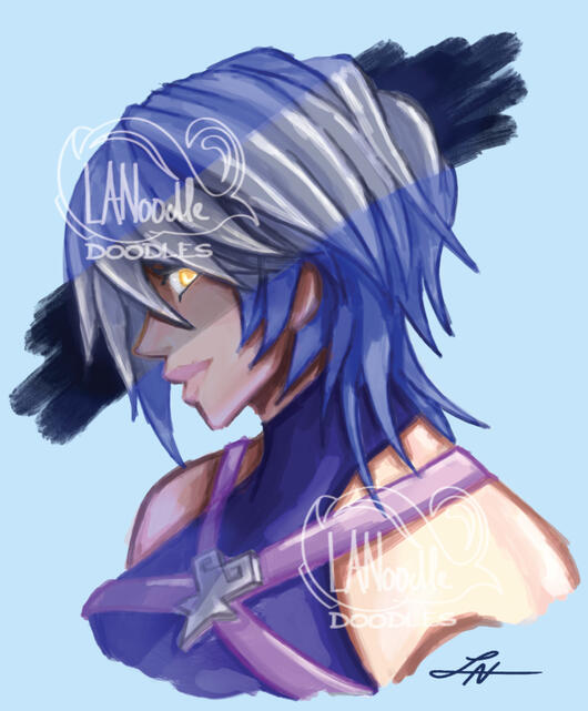 Dark Aqua- Kingdom Hearts